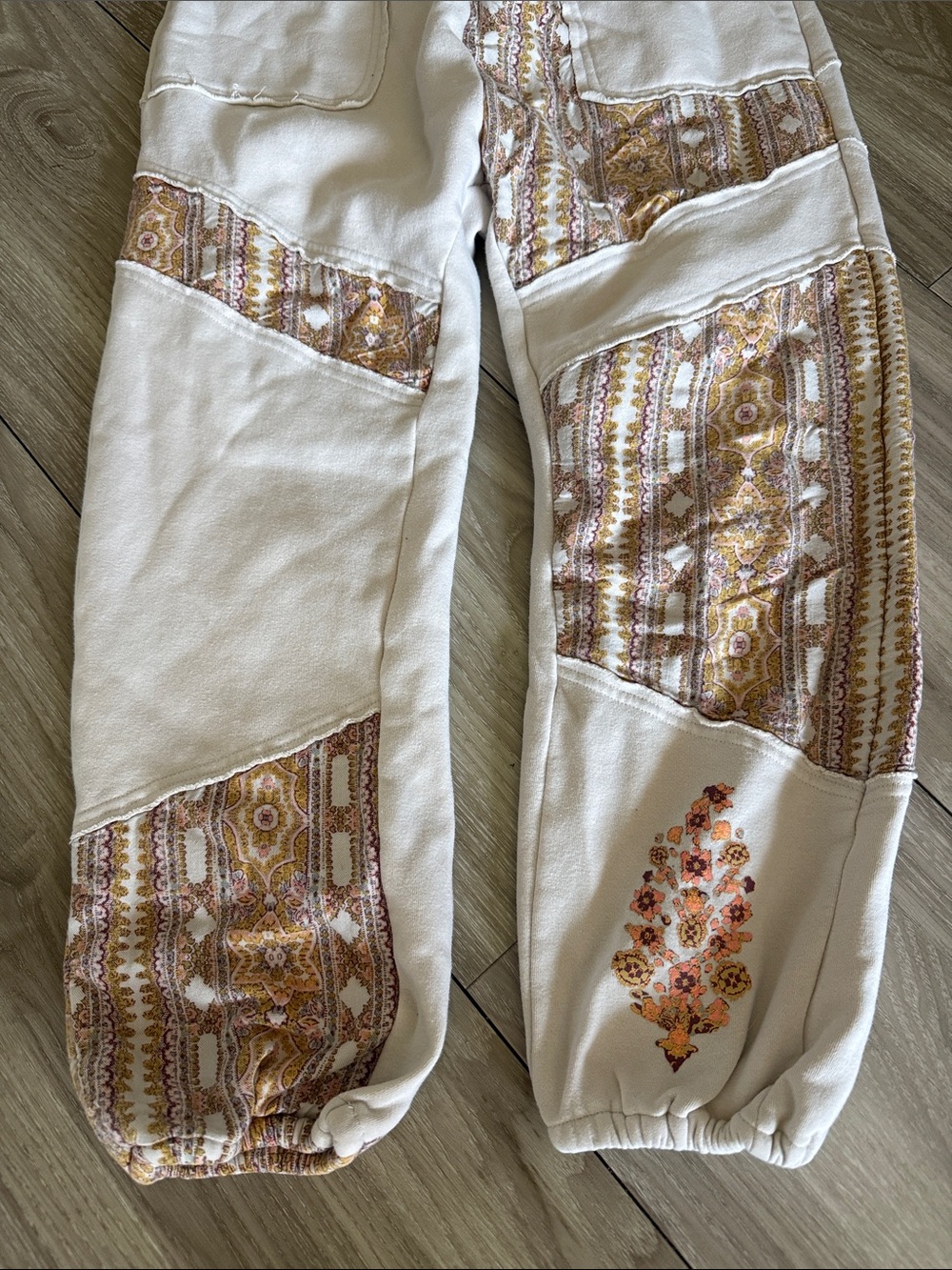 Free People patchwork harem pants - Picture 2 of 6